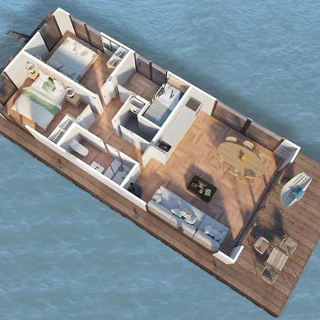 Botel Houseboat In Amsterdam 6-Pax Amsterdam